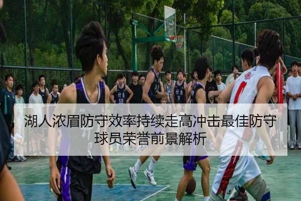 湖人浓眉防守效率持续走高冲击最佳防守球员荣誉前景解析
